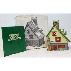 VTG 1990 Dept 56 Heritage Village North Pole Series Elf Bunkhouse 5601-4/6 Light